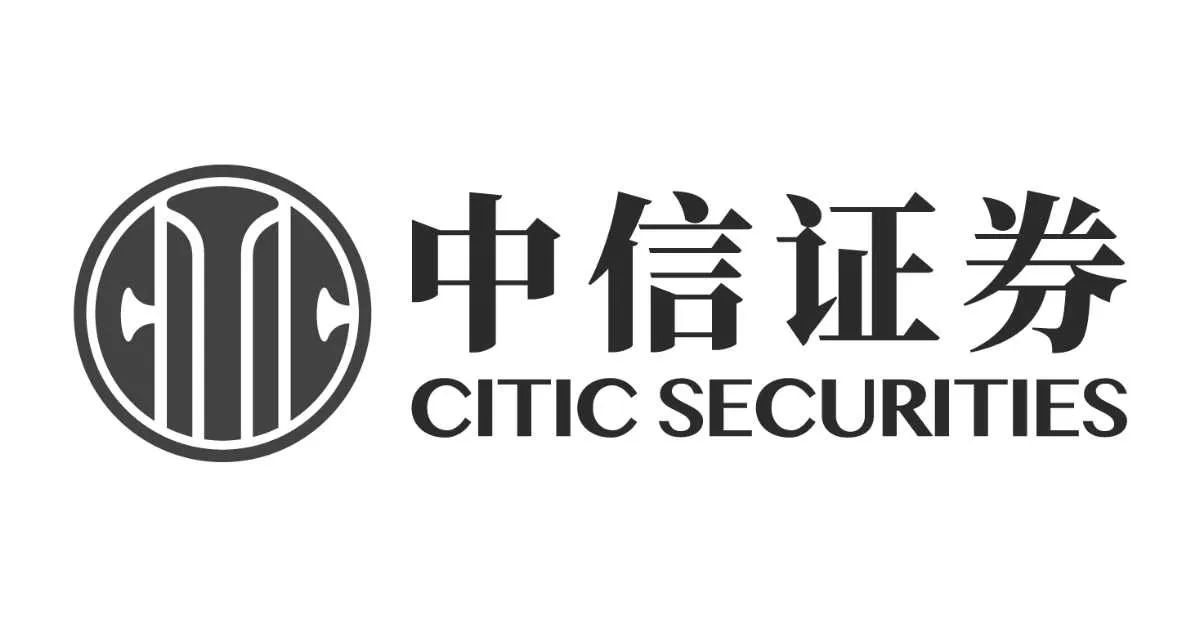 CITIC Securities logo with Chinese characters and emblem