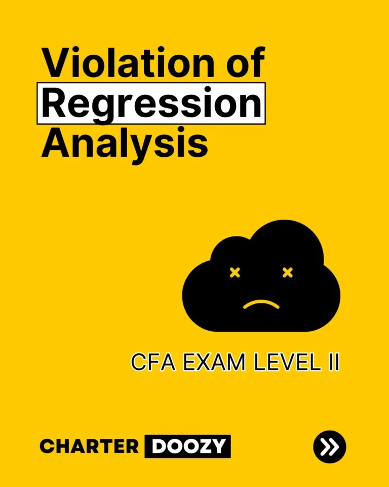 CFA Level II - Violations of Regression Analysis
