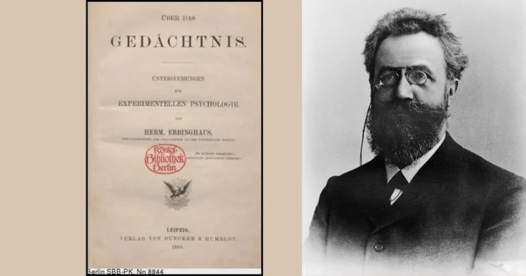 Hermann Ebbinghaus and his book Über das Gedächtnis