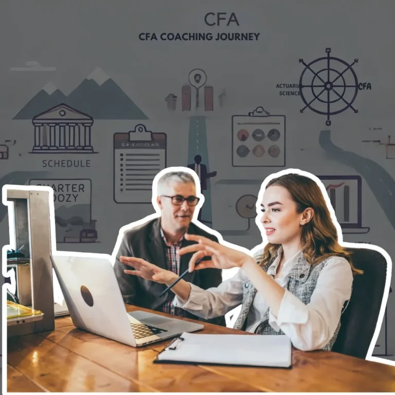 High-level roadmap for CFA exam preparation in the Charter Doozy CFA Coaching Journey, featuring strategic checkpoints and progress planning
