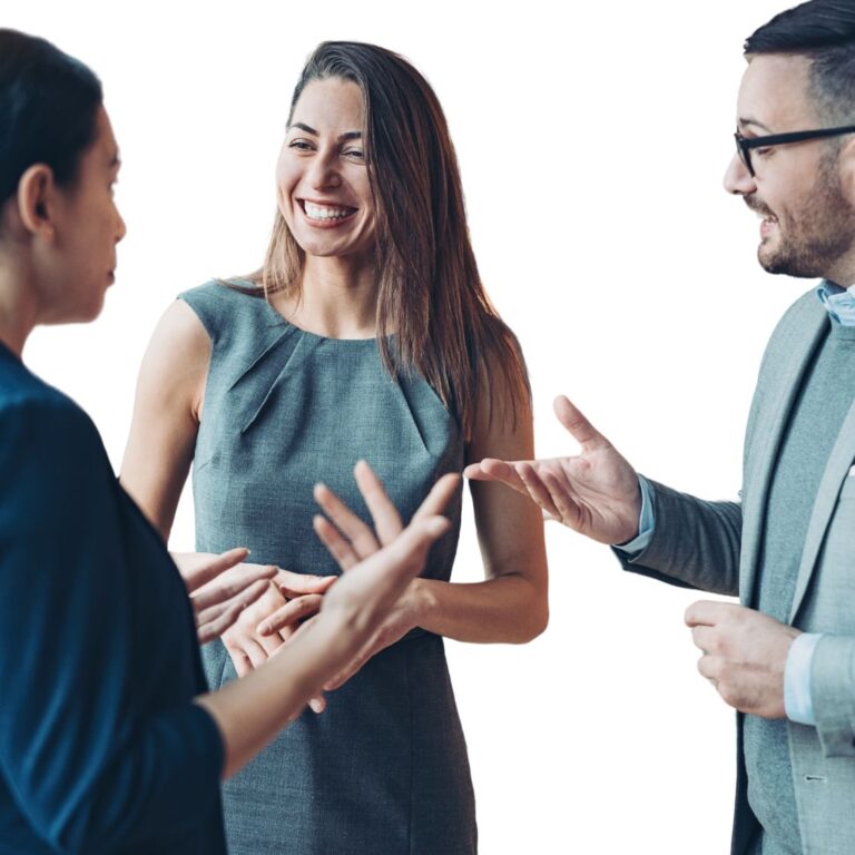 CFA Society members building professional relationships through engaging conversations.
