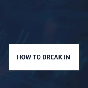 How to break into the alternative investments industry
