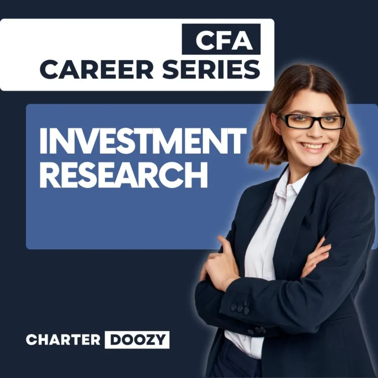 CFA Career Series – Investment Research cover image