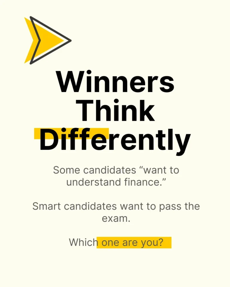 CFA Exam Success Requires a Winner’s Mindset