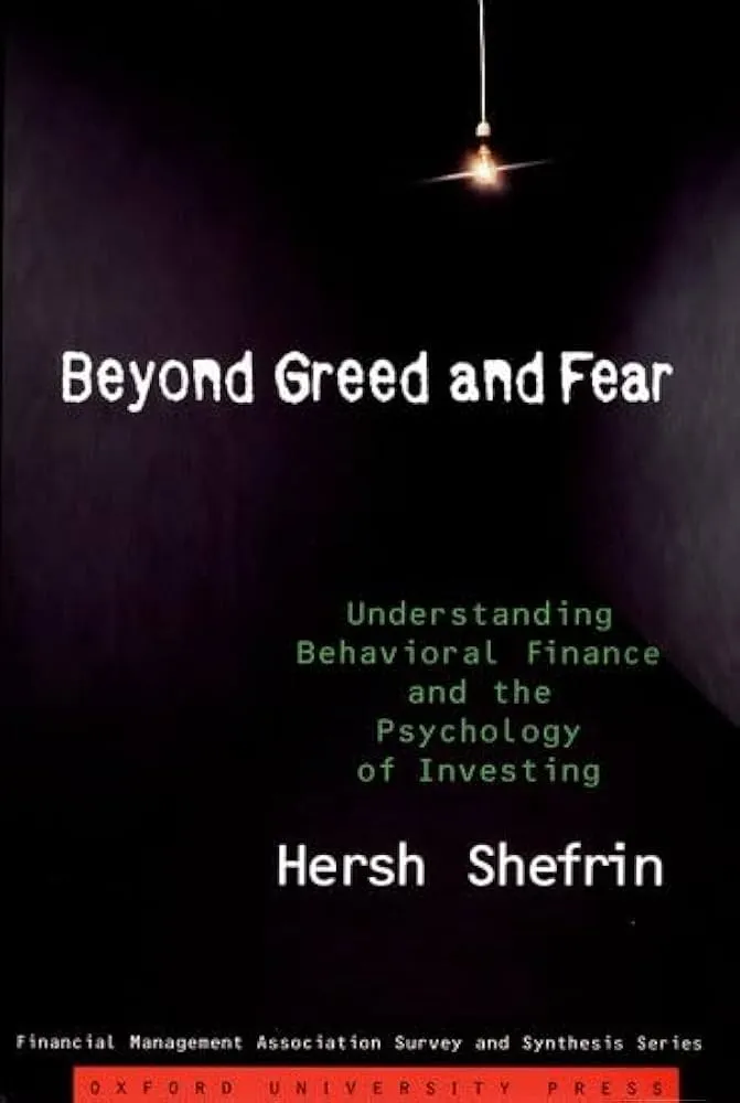 Beyond Greed and Fear book cover by Hersh Shefrin.