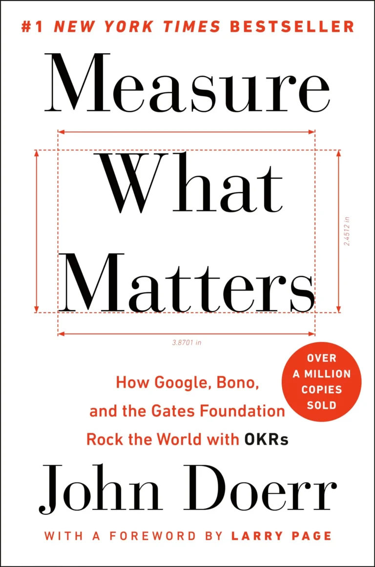 Cover of Measure What Matters by John Doerr