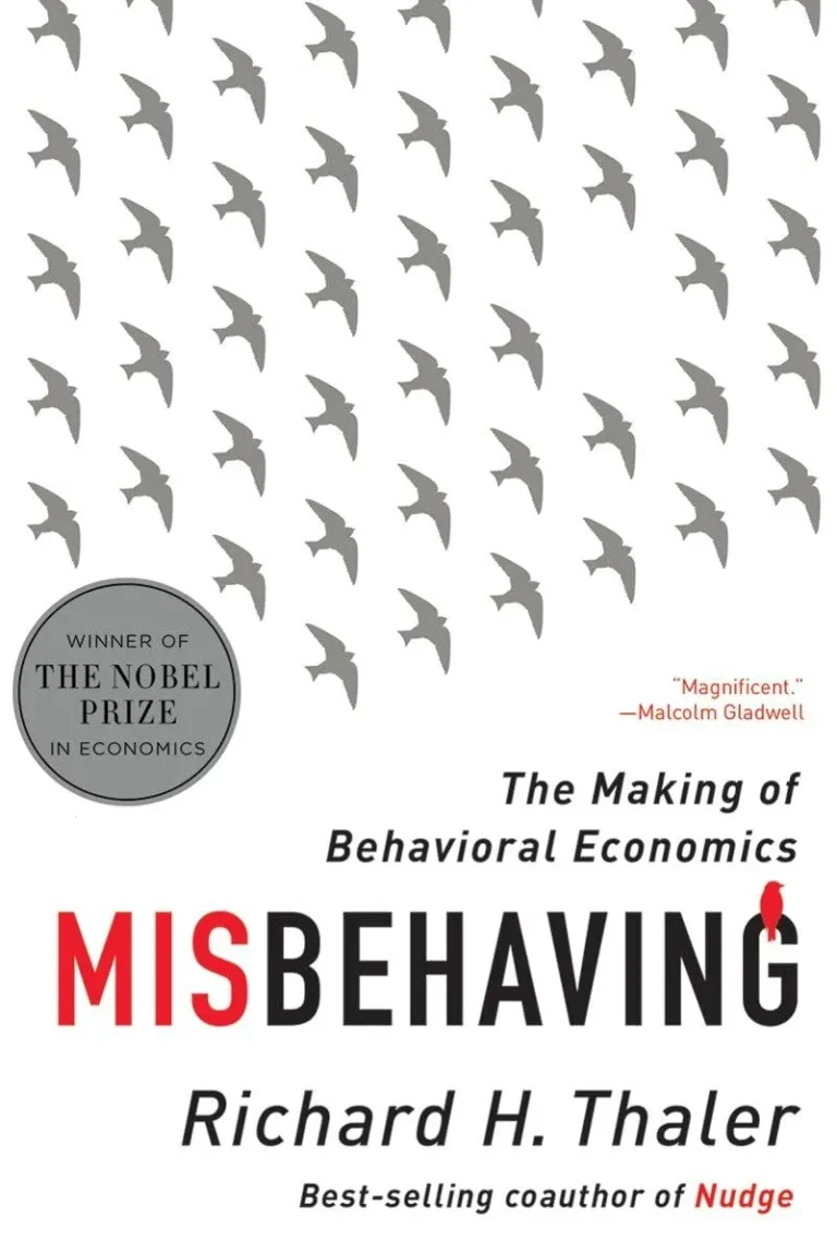 Misbehaving book cover by Richard Thaler.