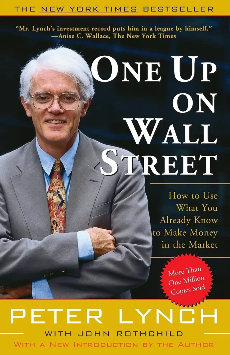 One Up on Wall Street by Peter Lynch book cover