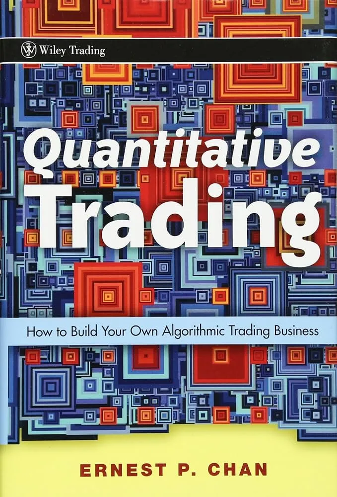 Quantitative Trading book cover by Ernest P. Chan.