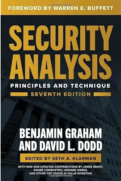 Security Analysis – Benjamin Graham & David Dodd