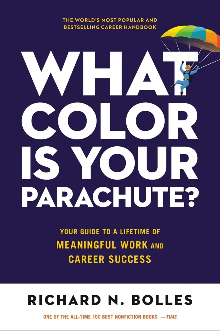 What Color Is Your Parachute? book cover by Richard N. Bolles.
