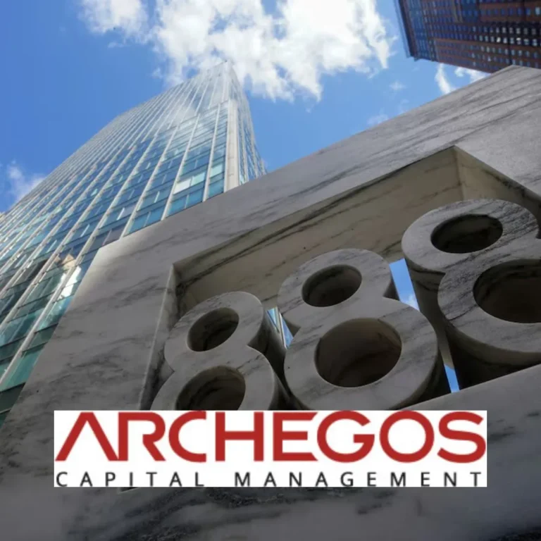 Archegos Capital office building with number 888 symbol