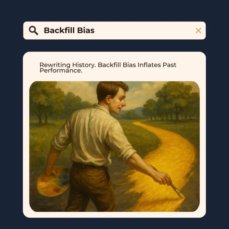 Painter retroactively painting a golden path behind him.