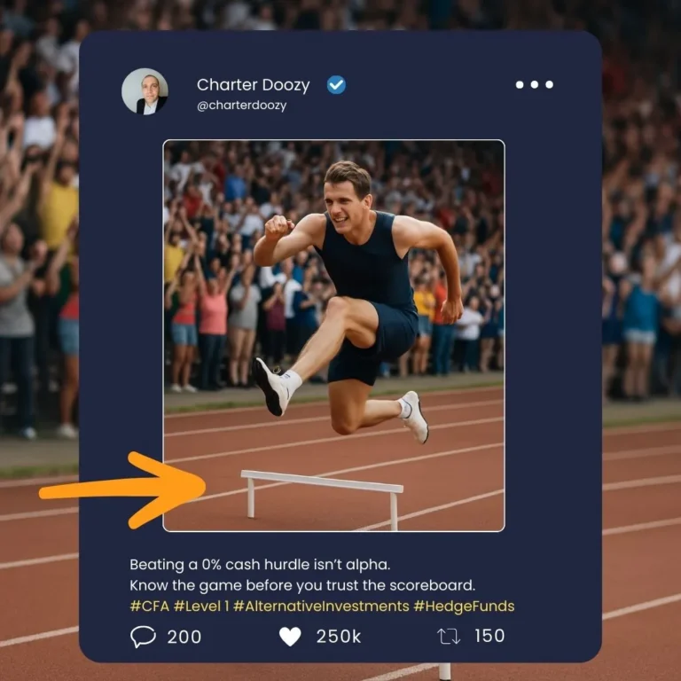 Runner jumping a very low hurdle, symbolizing low standards.