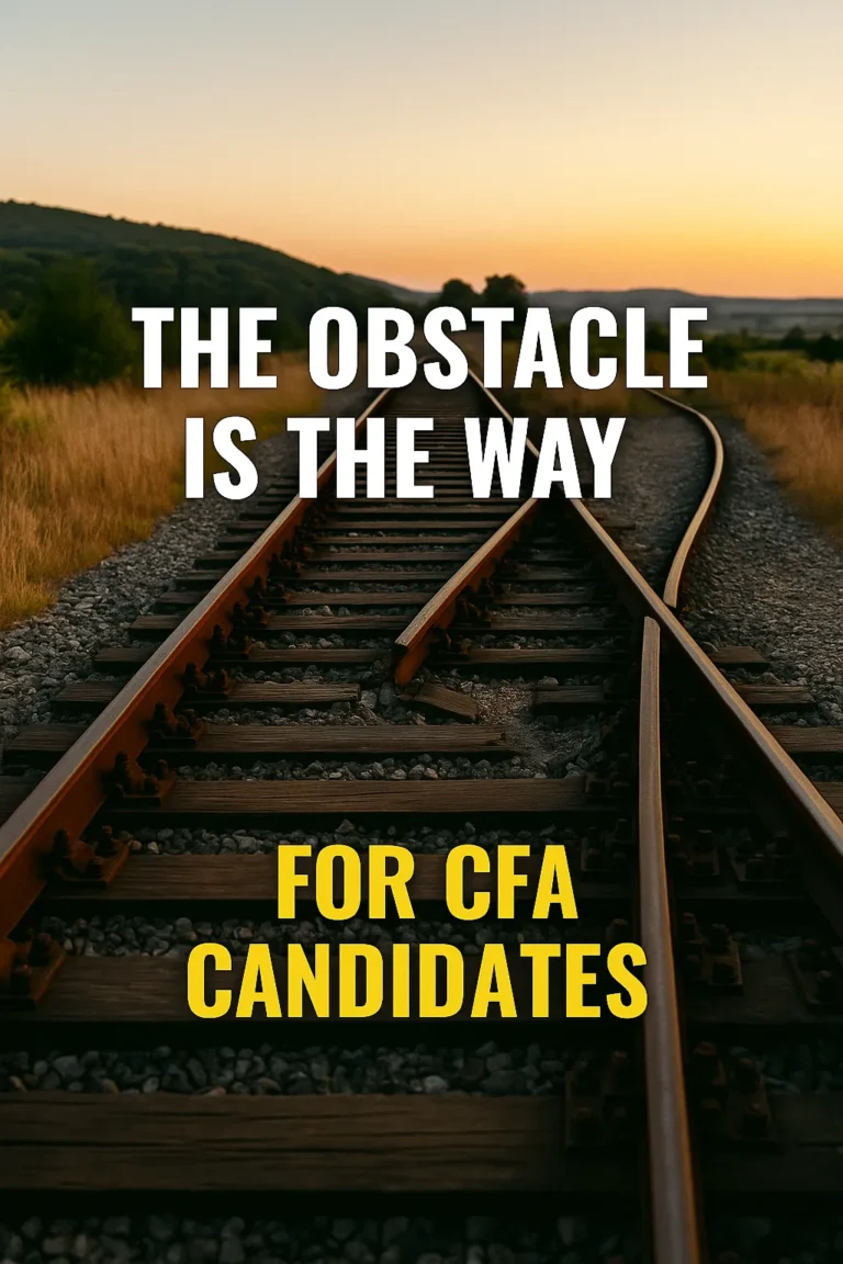A CFA-themed image of railway tracks splitting at a broken section with golden hour background