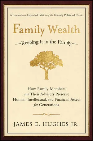 Book cover of “Family Wealth—Keeping It in the Family” by James E. Hughes Jr.