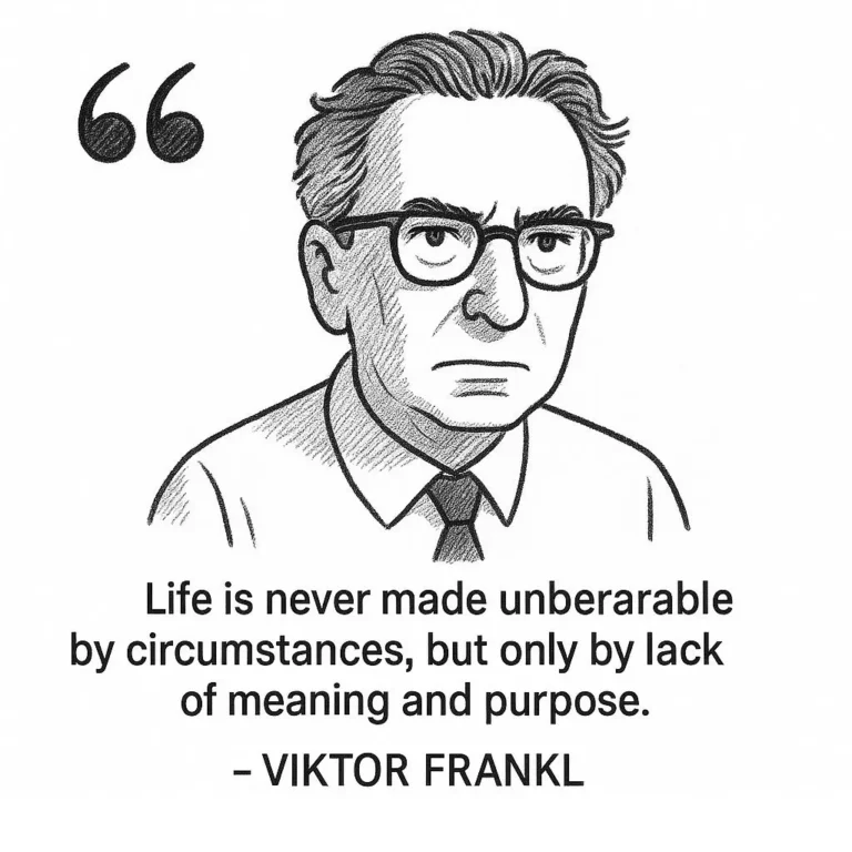 Viktor Frankl quote on meaning and suffering