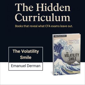 Book cover of The Volatility Smile by Emanuel Derman